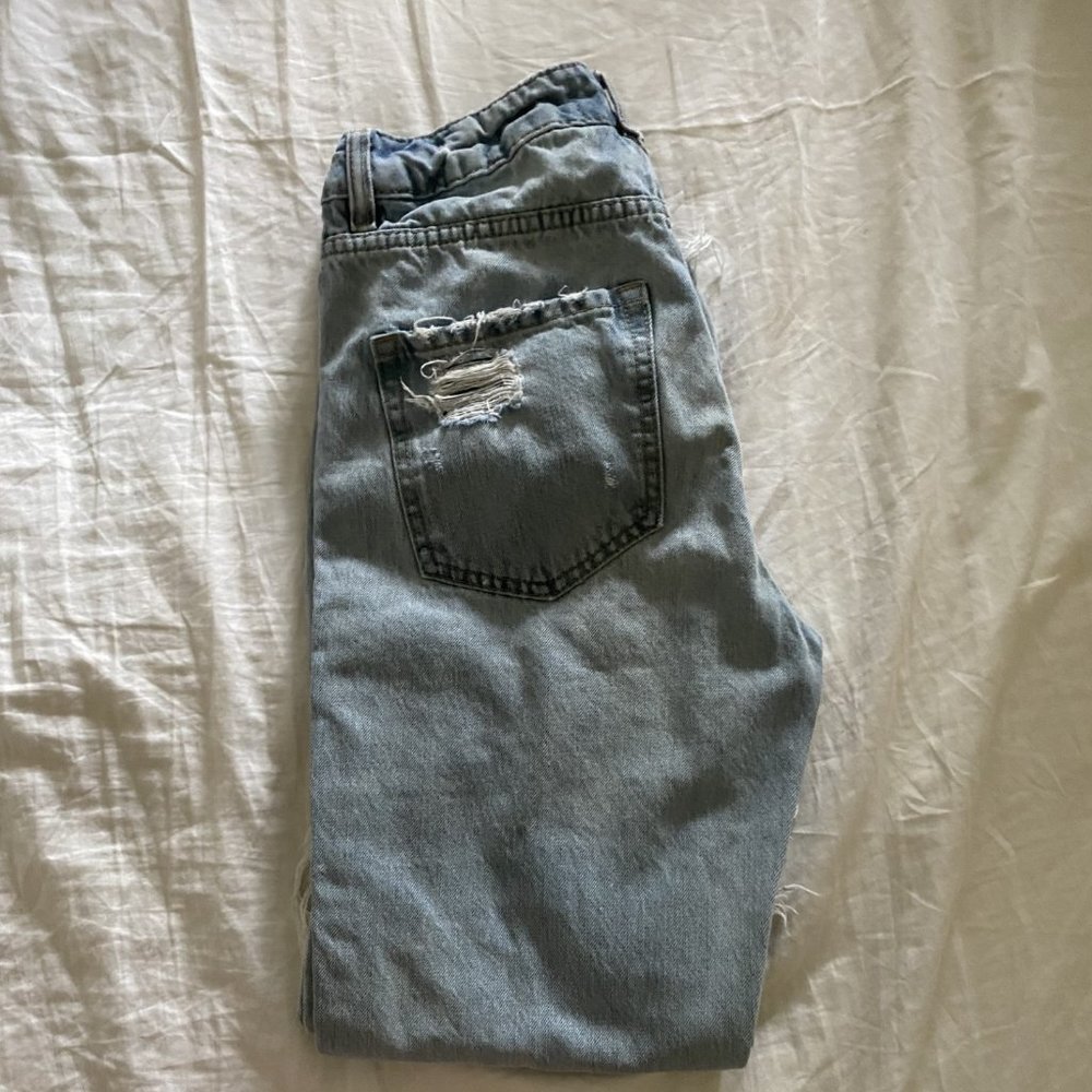 Garage Mom Ripped Jeans